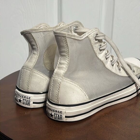 🔥 Converse Hi-Top Transparent Special Edition Chuck Taylor Sneakers Women Sz 7 - Picture 2 of 13